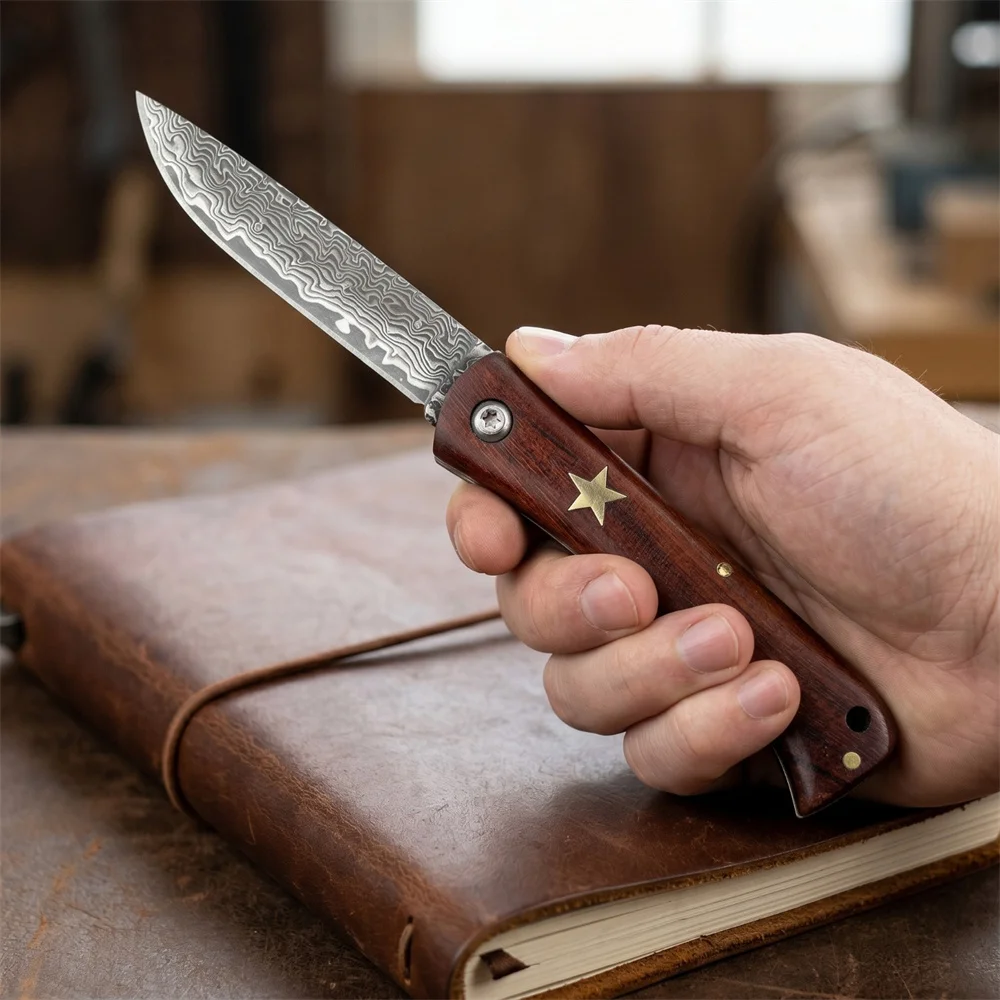 Edc Carry Knife - Coltello tascabile pieghevole EDC, lama in
