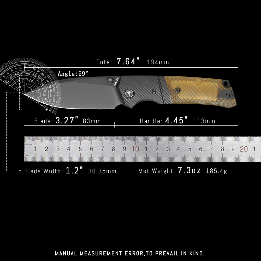 Shooziz XUN125, Coltello tasca - Edc Carry Knife recensione e prezzo